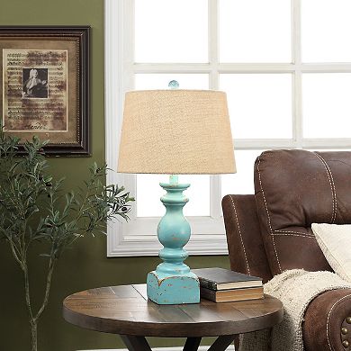 Quarles Distressed Table Lamp