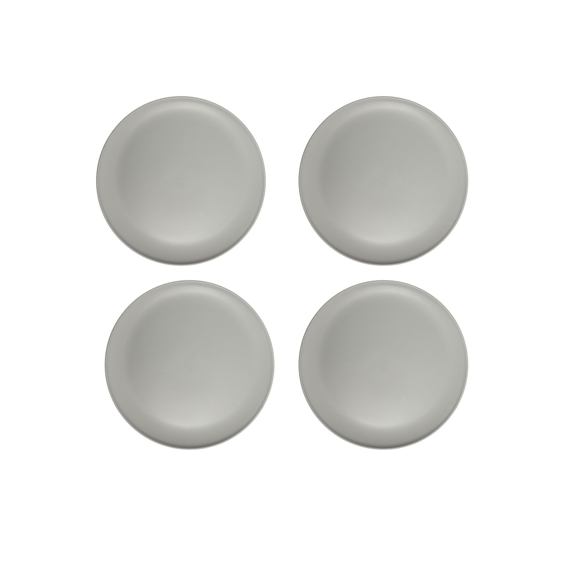The Big One® 4-pc. Plastic Dinner Plate Set, Gray