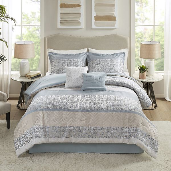 Madison Park Raylee 6 Piece Comforter, Kohls Cal King Bedspreads