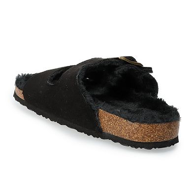 Women's Sonoma Goods For Life® Faux Fur Cork Slippers