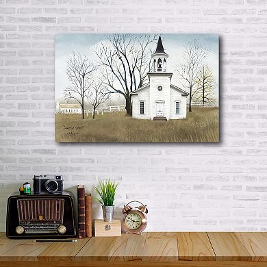 COURTSIDE MARKET Country Church Canvas Wall Art