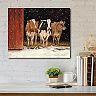 COURTSIDE MARKET Farm Winter Wonderland I Canvas Wall Art