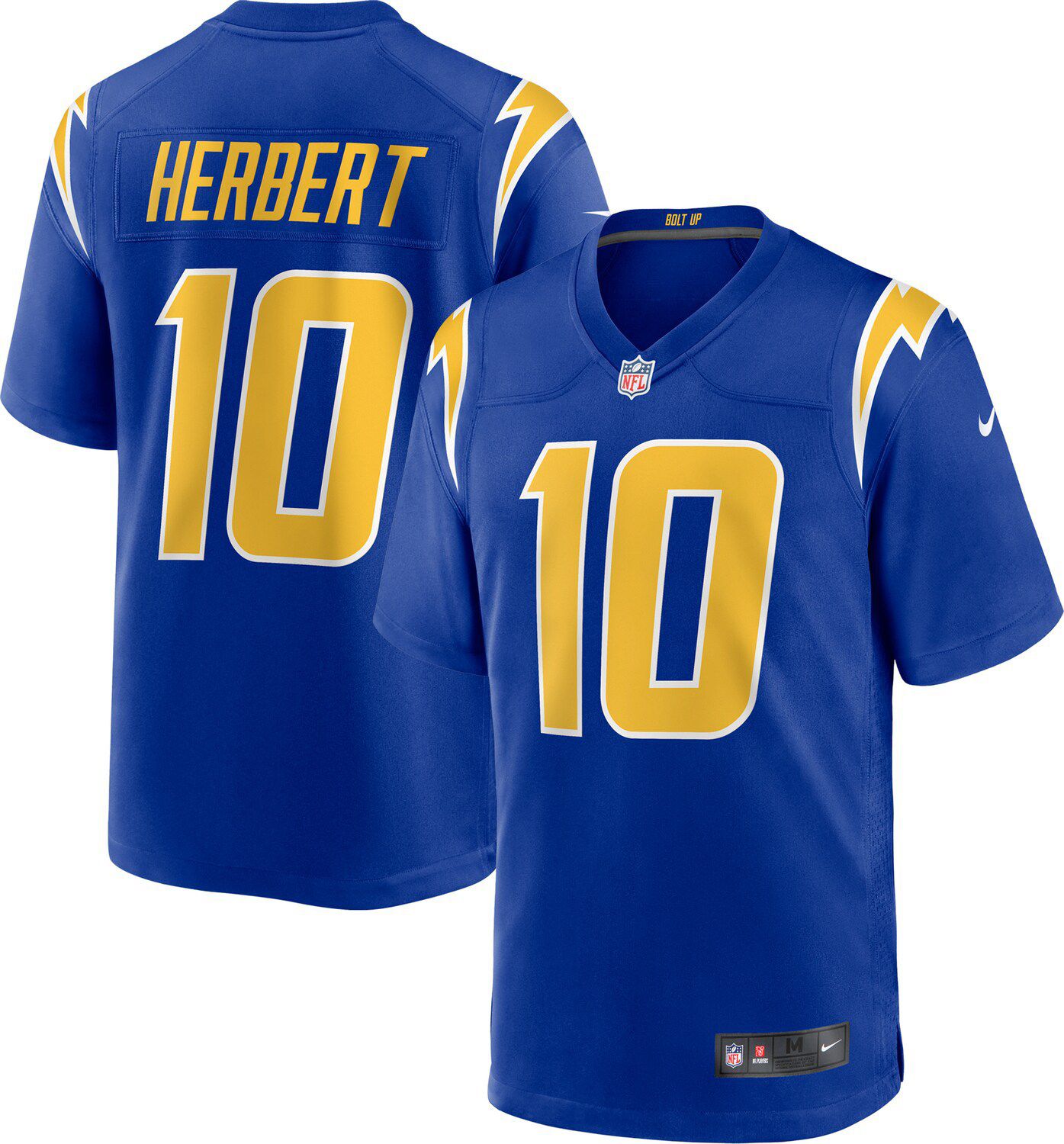 white justin herbert jersey