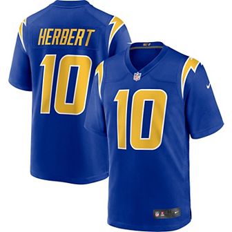 Men's Nike Justin Herbert Royal Los Angeles Chargers 2nd Alternate Game Jersey