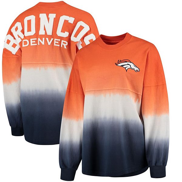 Women's Denver Broncos Orange Ralph Long Sleeve T-Shirt