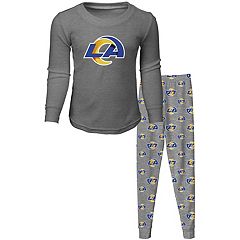 Teenychimp Los Angeles Rams Uniform Leggings for Kids - Gold - 2T (approx 1-2 Years Old)