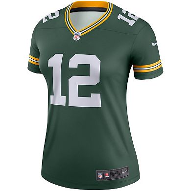 Women's Nike Aaron Rodgers Green Green Bay Packers Legend Jersey