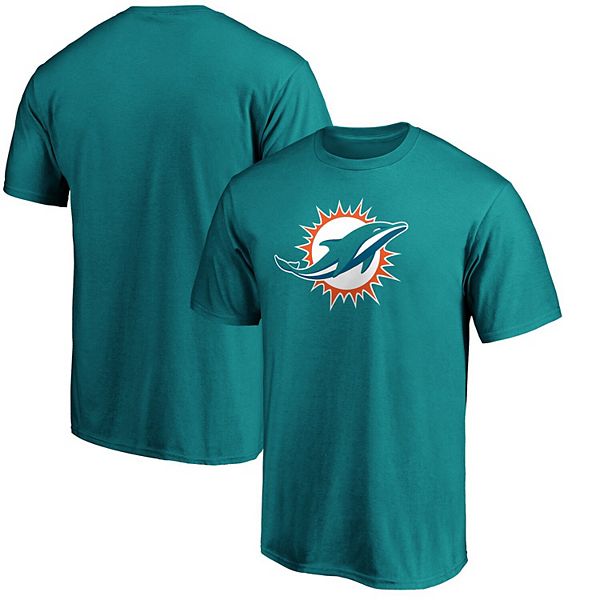 Men's Fanatics Branded Aqua Miami Dolphins Primary Logo Team T-Shirt