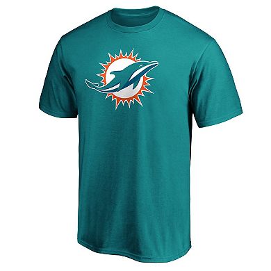 Men's Fanatics Branded Aqua Miami Dolphins Primary Logo Team T-Shirt