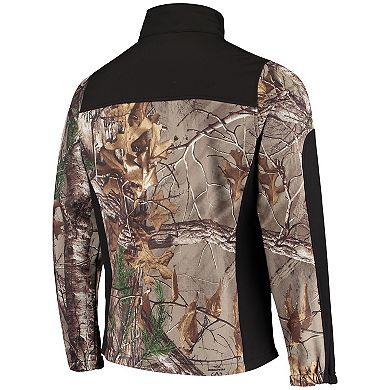 Men's Dunbrooke Realtree Camo/Black Cleveland Browns Circle Hunter Softshell Full-Zip Jacket