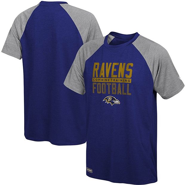 Women's Nike Black Baltimore Ravens Fashion 3/4-Sleeve Raglan T-Shirt Size: Extra Small