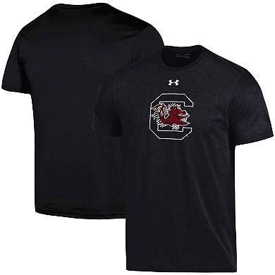 Men's Under Armour Black South Carolina Gamecocks School Logo Cotton T-Shirt