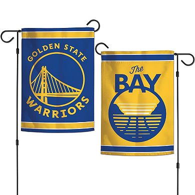 WinCraft Golden State Warriors 2-Sided 12'' x 18'' Garden Flag