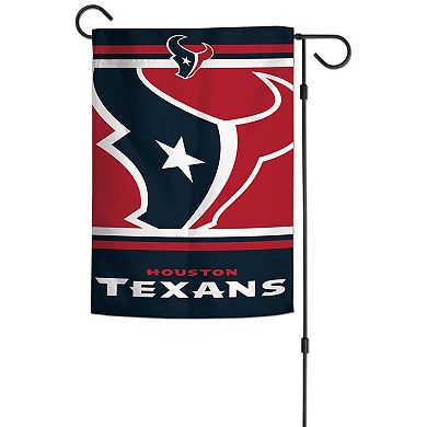 WinCraft Houston Texans Team 2-Sided 12'' x 18'' Garden Flag