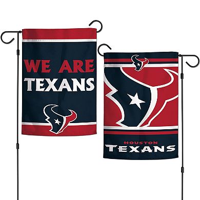 WinCraft Houston Texans Team 2-Sided 12'' x 18'' Garden Flag
