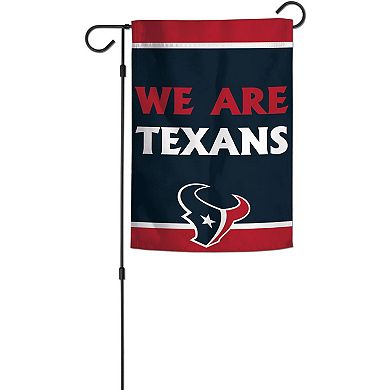 WinCraft Houston Texans Team 2-Sided 12'' x 18'' Garden Flag