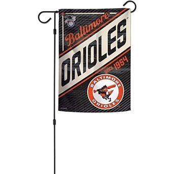 WinCraft Baltimore Orioles Team 2-Sided 12'' x 18'' Garden Flag