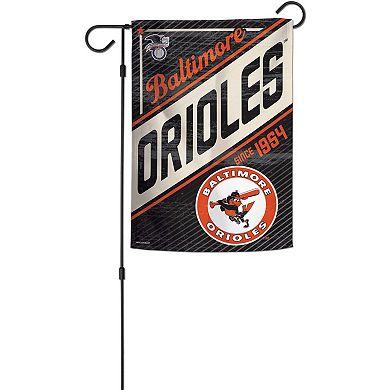 WinCraft Baltimore Orioles Team 2-Sided 12'' x 18'' Garden Flag