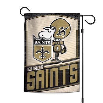 WinCraft New Orleans Saints 2-Sided 12'' x 18'' Team Garden Flag
