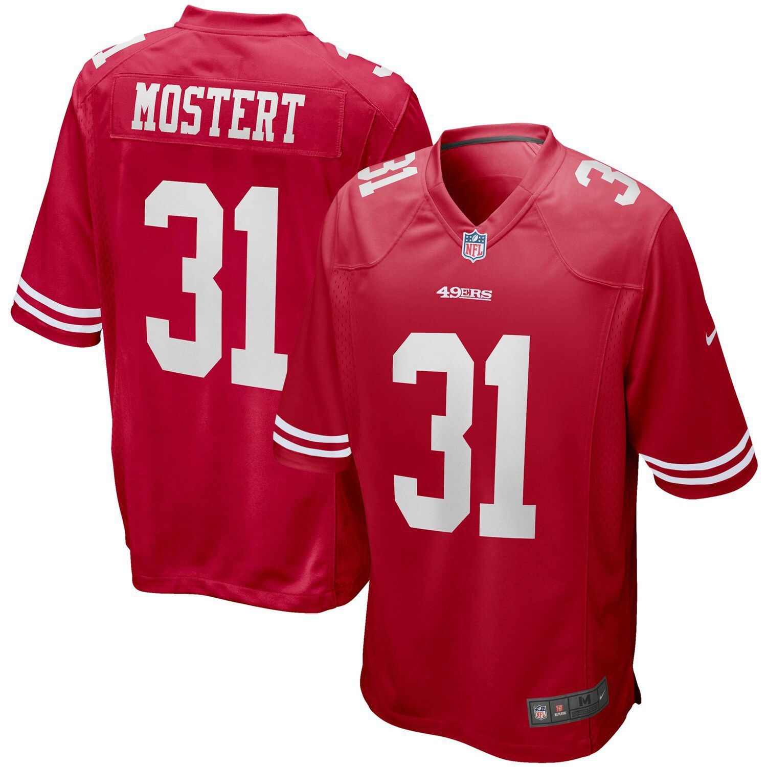 49ers mostert jersey