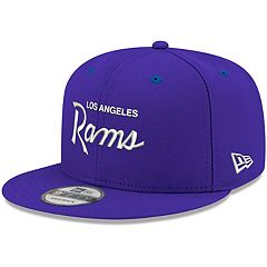 Men's Los Angeles Rams New Era Royal/Black 2021 NFL Sideline Road Alt  9FIFTY Snapback Adjustable