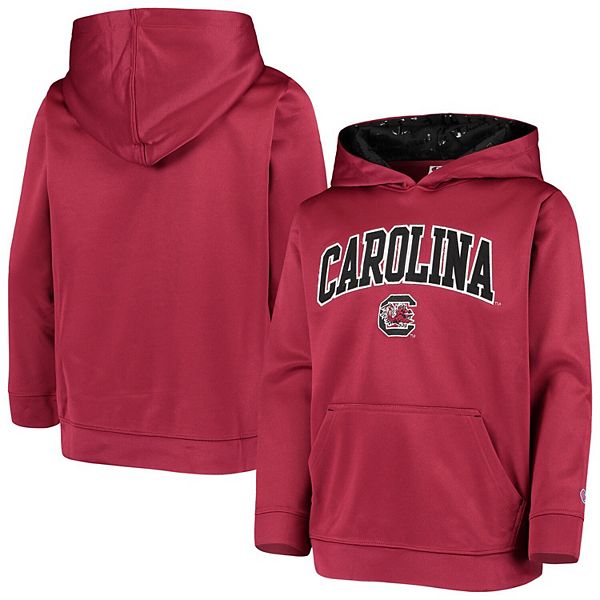 Youth Champion Garnet South Carolina Gamecocks Field Day Fast Logo Pullover  Hoodie