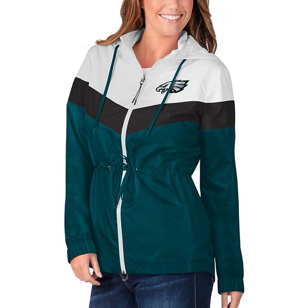 Women's G-III 4Her by Carl Banks White Boston Celtics City Pullover Hoodie