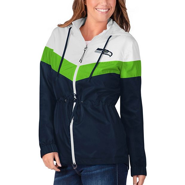 Lids Seattle Seahawks Youth Stadium Full-Zip Hoodie - College Navy