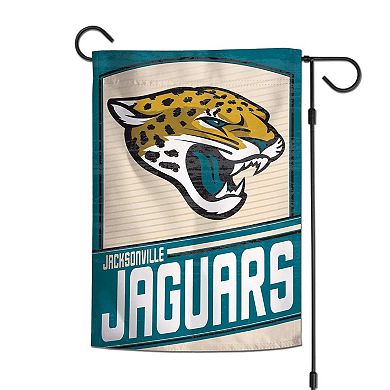 WinCraft Jacksonville Jaguars 2-Sided 12'' x 18'' Team Garden Flag