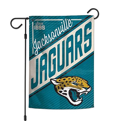 WinCraft Jacksonville Jaguars 2-Sided 12'' x 18'' Team Garden Flag