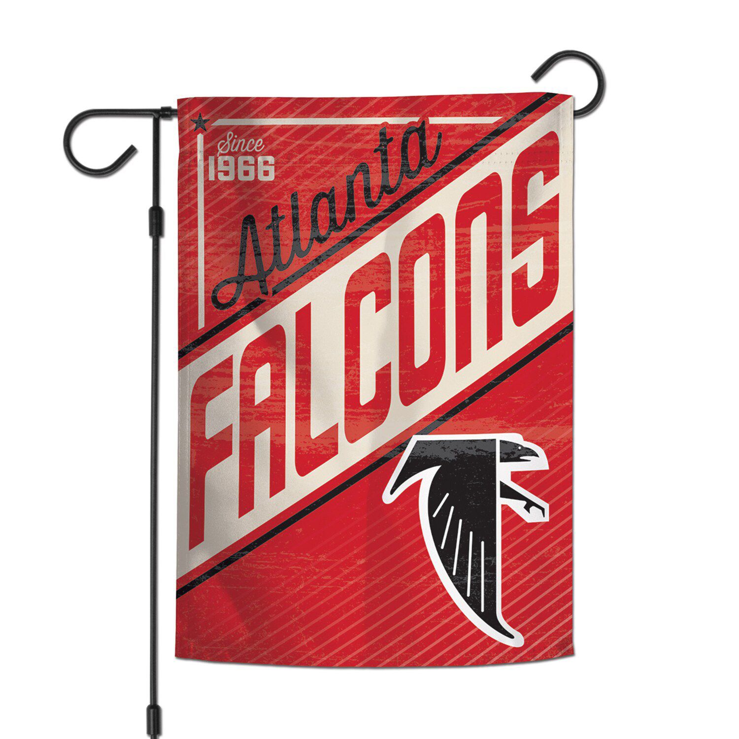 WinCraft Atlanta Hawks Black Double Sided Garden Flag - 12.5x18 Inch Official NBA Team Flag