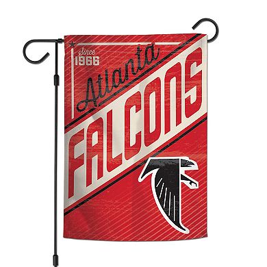 WinCraft Atlanta Falcons Team 2-Sided 12'' x 18'' Garden Flag
