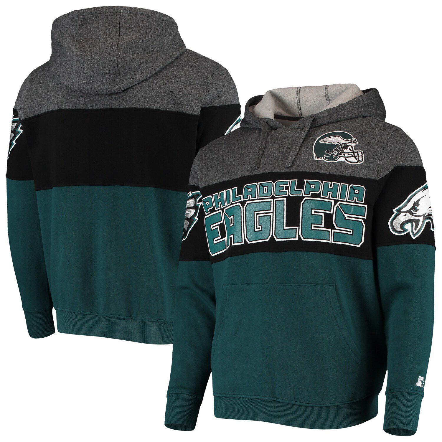 gray eagles hoodie