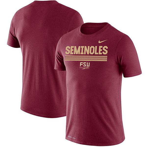 Men's Nike Garnet Florida State Seminoles Team DNA Legend Performance T ...