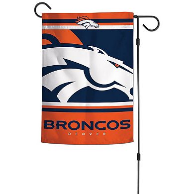WinCraft Denver Broncos 2-Sided 12'' x 18'' Garden Flag