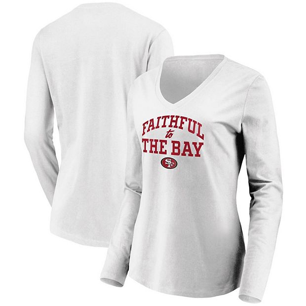 Ladies San Francisco 49ers Long Sleeve T-Shirts, 49ers Long-Sleeved Shirt