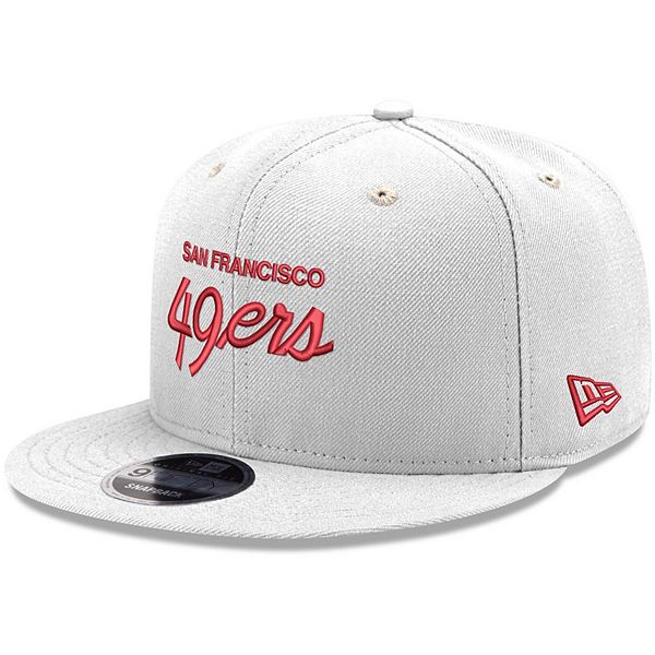 San Francisco 49ers New Era Botanical 9FIFTY Snapback Hat - White