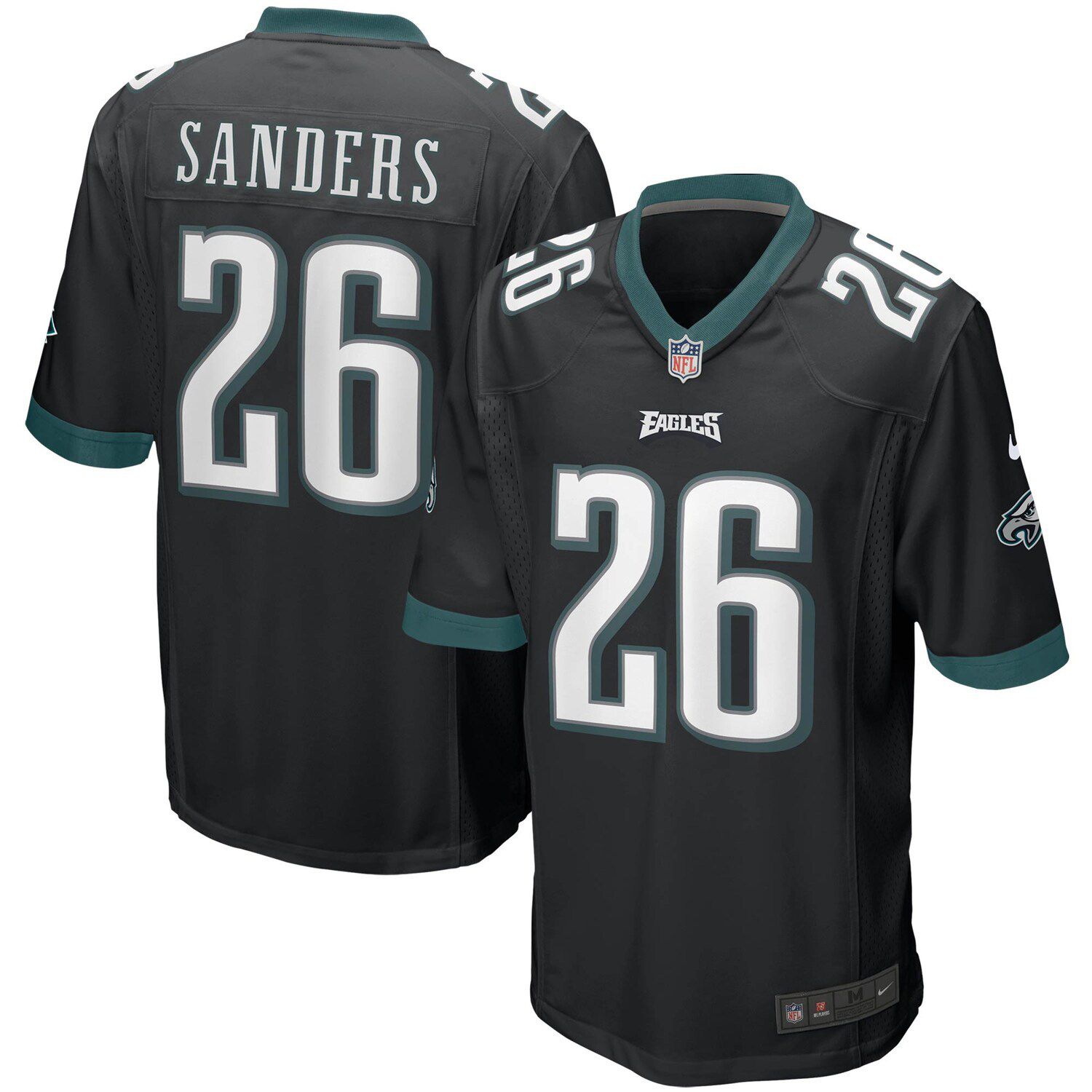 miles sanders eagles shirt