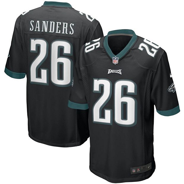 Miles Sanders Philadelphia Eagles Nike Youth Game Jersey - Black