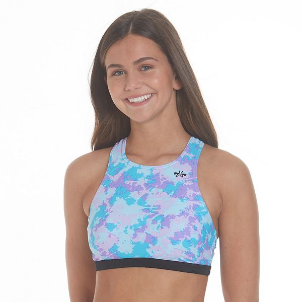 Juniors' ZX Sport Hang Ten Midkini Swim Top