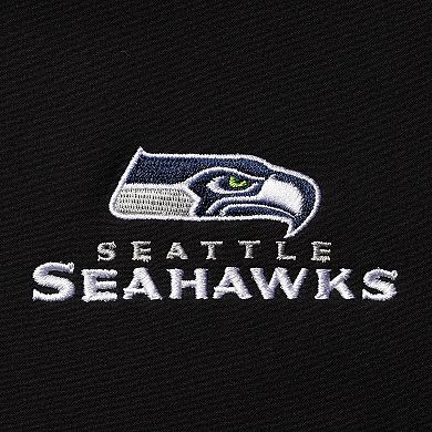 Men's Dunbrooke Realtree Camo/Black Seattle Seahawks Circle Hunter Softshell Full-Zip Jacket