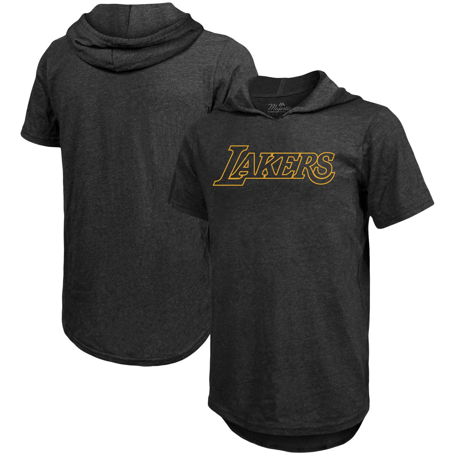 short sleeve hoodie lakers