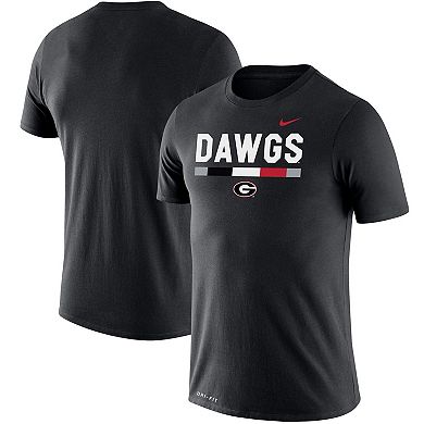 Men's Nike Black Georgia Bulldogs Team DNA Legend Performance T-Shirt