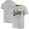 Men's Starter Heathered Gray New Orleans Saints Blitz Throwback T-Shirt