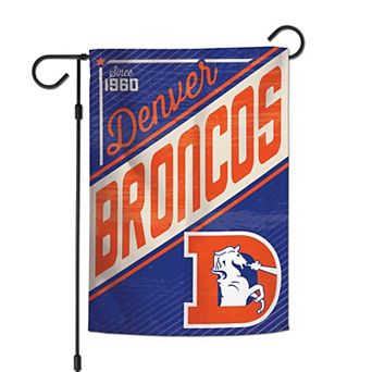 Denver Broncos WinCraft 2-Sided 12'' x 18'' Garden Flag