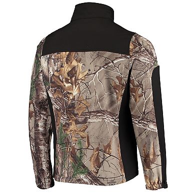 Men's Dunbrooke Realtree Camo/Black Buffalo Bills Circle Hunter Softshell Full-Zip Jacket