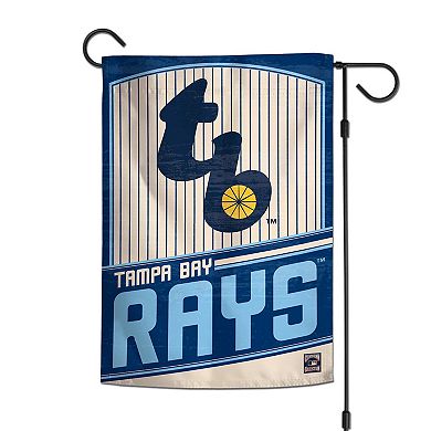 WinCraft Tampa Bay Rays Team 2-Sided 12'' x 18'' Garden Flag