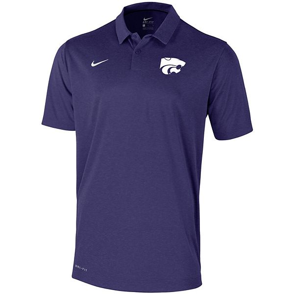 Men's Nike Purple Kansas State Wildcats College Performance Polo