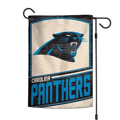 WinCraft Carolina Panthers Team 2-Sided 12'' x 18'' Garden Flag