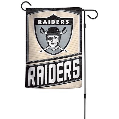 WinCraft Las Vegas Raiders 2-Sided 12'' x 18'' Team Garden Flag
